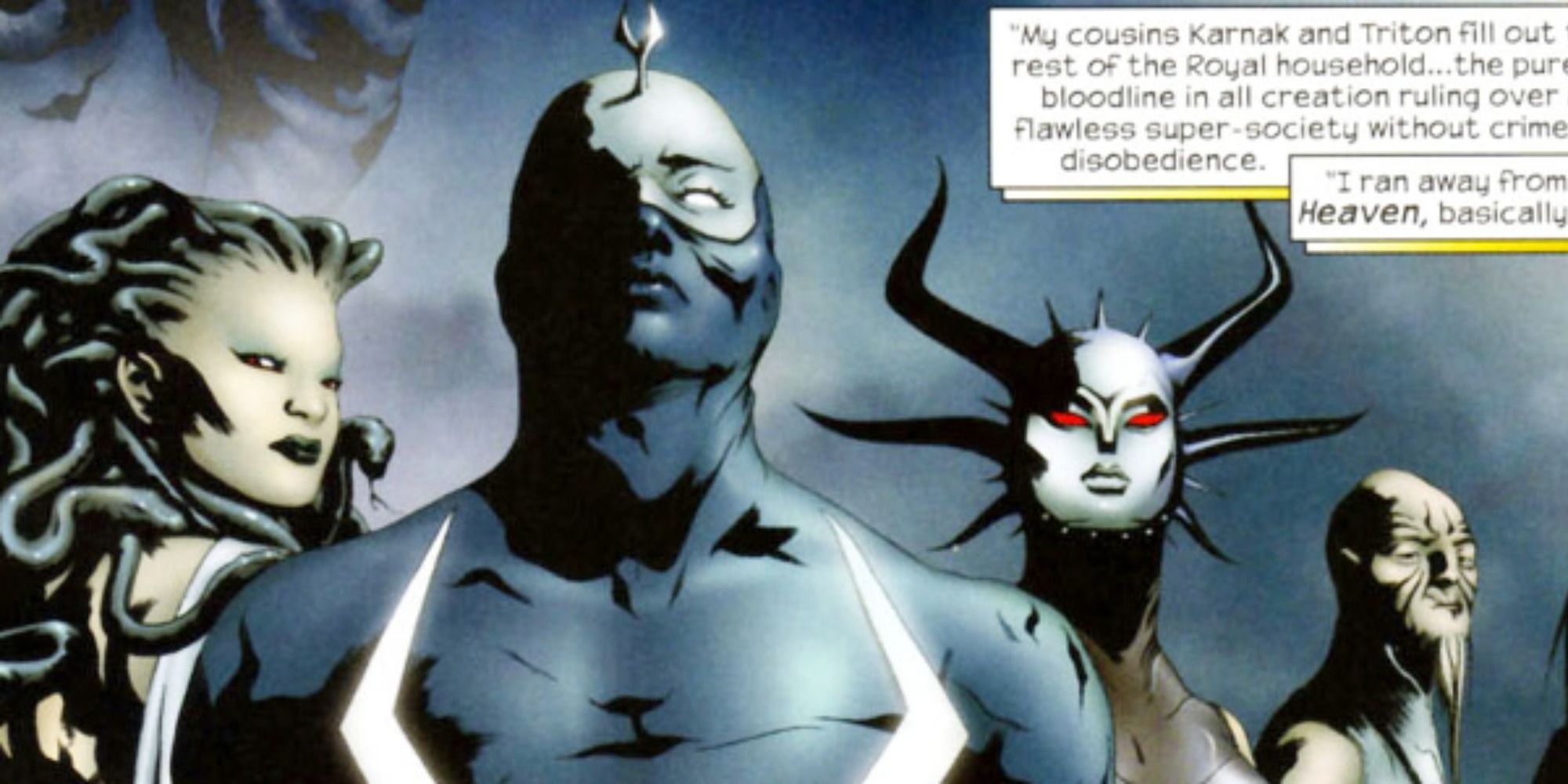 The Inhumans appear in Ultimate Comics.