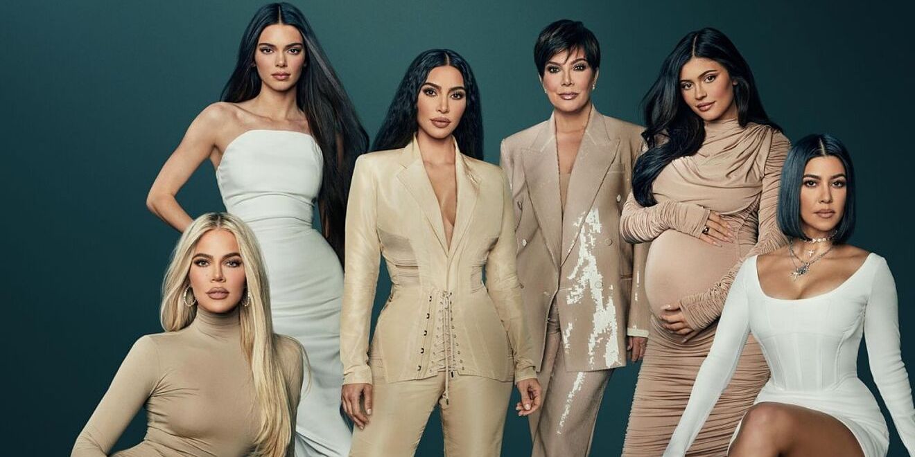 Picture of the family from The Kardashians on Hulu.