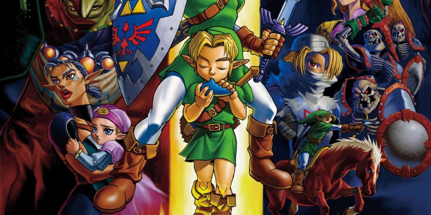 The Legend of Zelda Ocarina of Time Young Link Cover