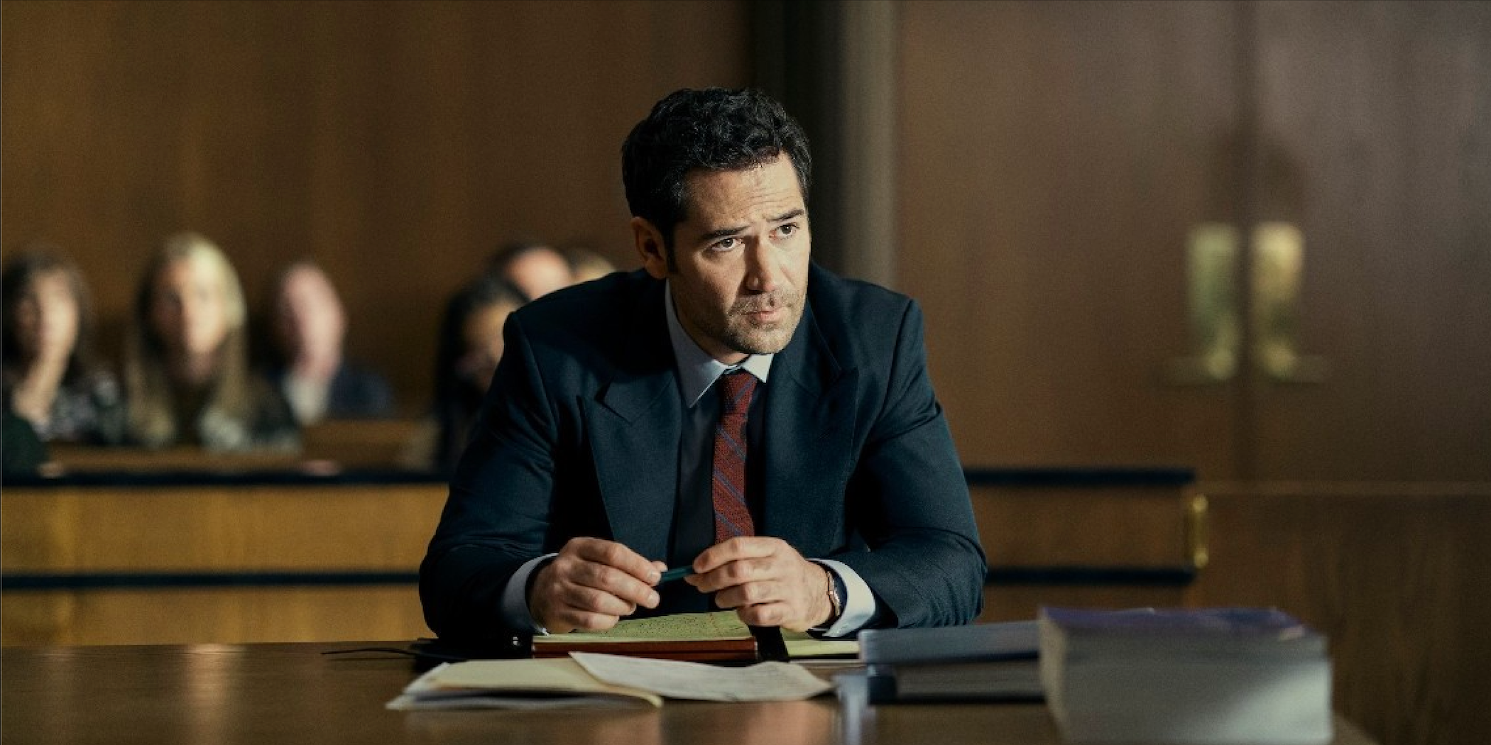 Mickey Haller in court in The Lincoln Lawyer