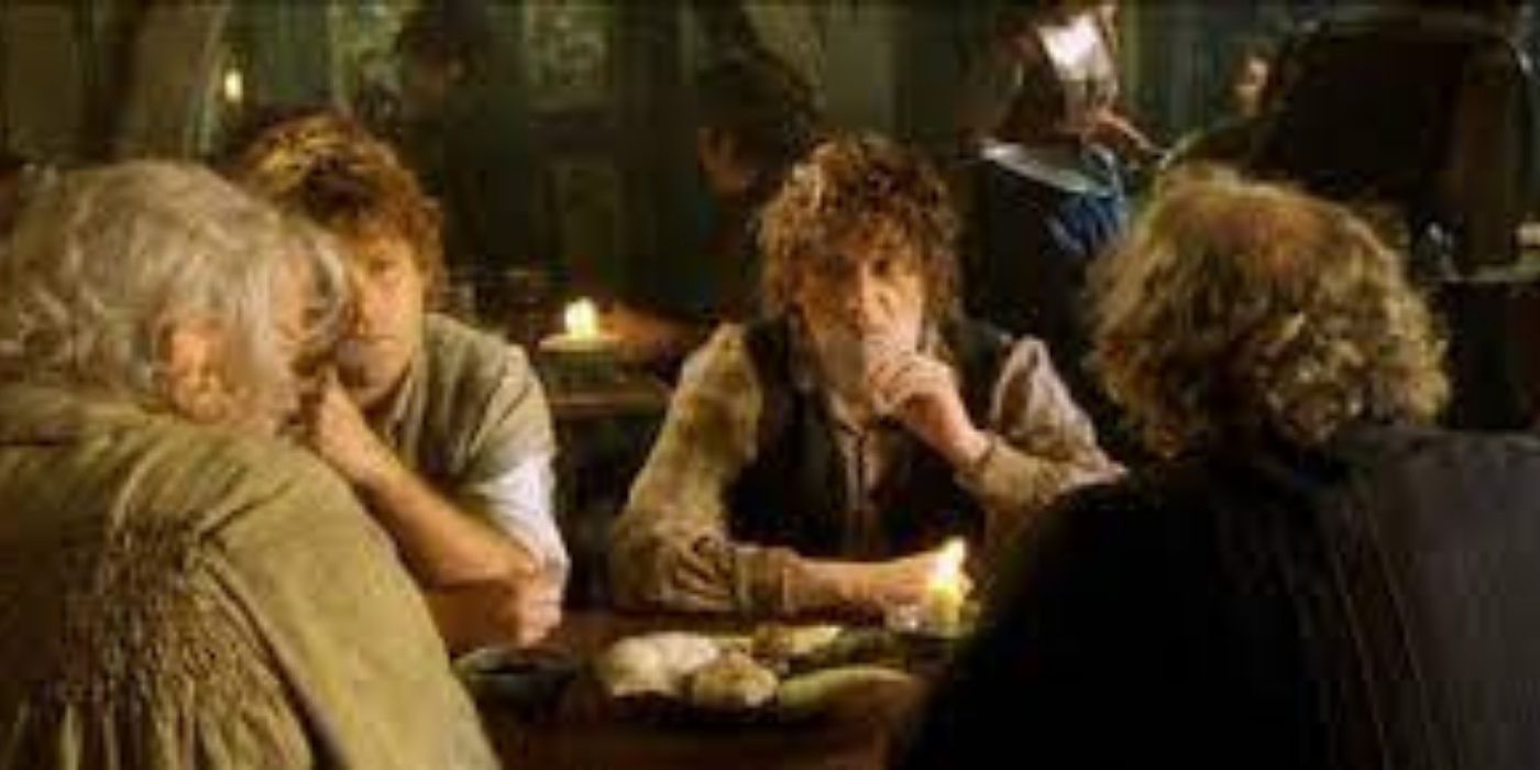 Sandyman at the tavern in The Felllowship of the Ring.