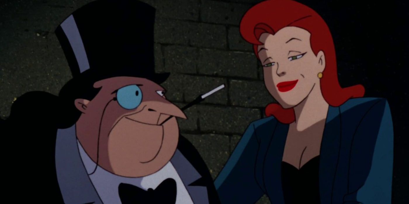 The Penguin and Veronica Vreeland in Batman The Animated Series