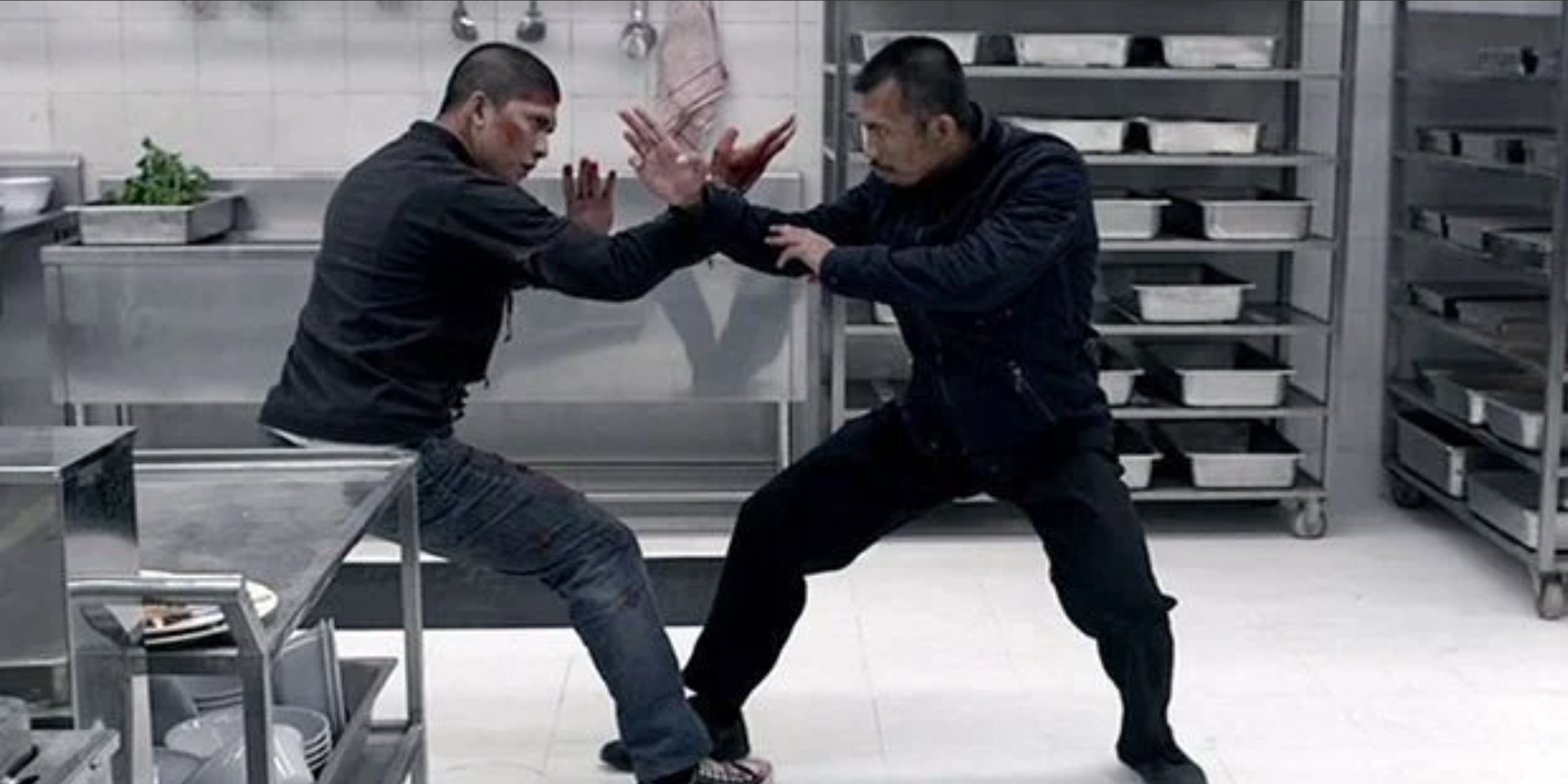 The Raid 2 Kitchen Fight