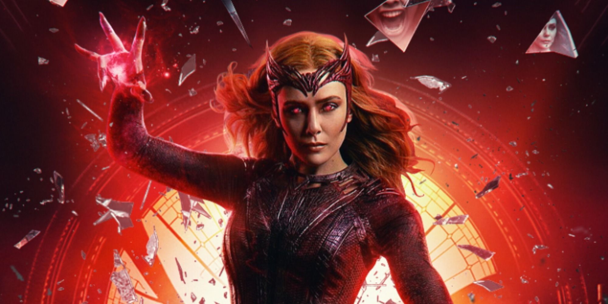 The Scalet Witch appears on a Doctor Strange in the Multiverse of Madness poster.