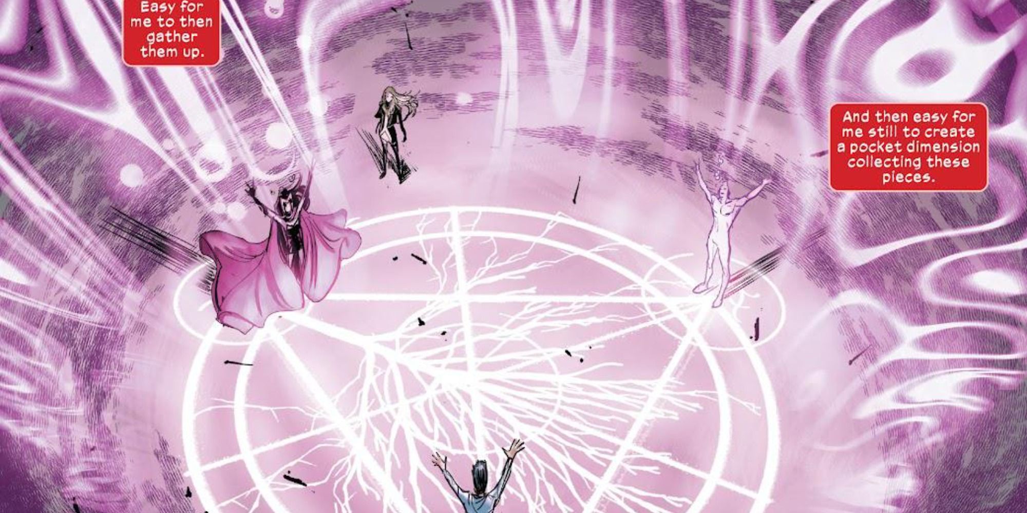 The Scarlet Witch creates a mutant afterlife in Marvel Comics.