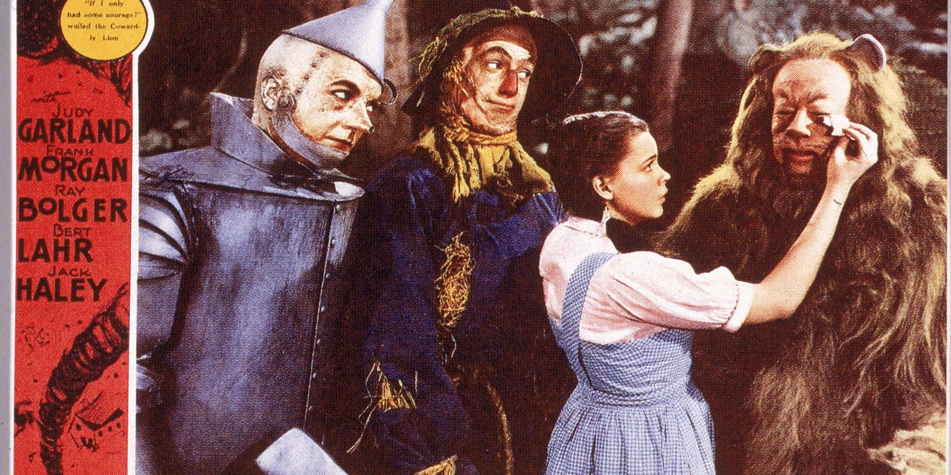 A promotional poser for the 1939 film The Wizard of Oz.