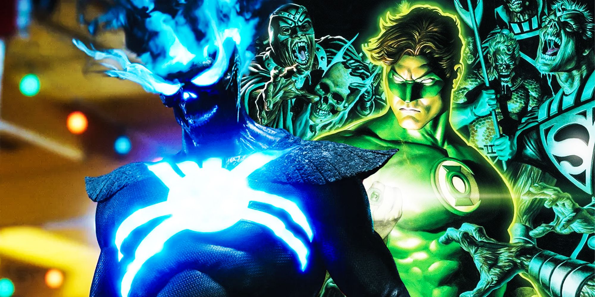 The flash deathstorm ending doesnt rule out green lantern blackest night