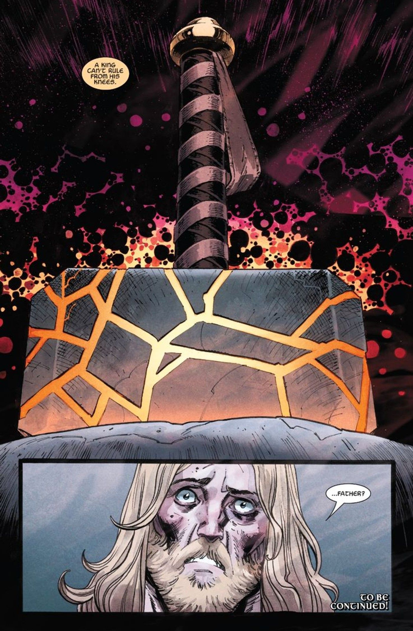 final panel of Thor #23