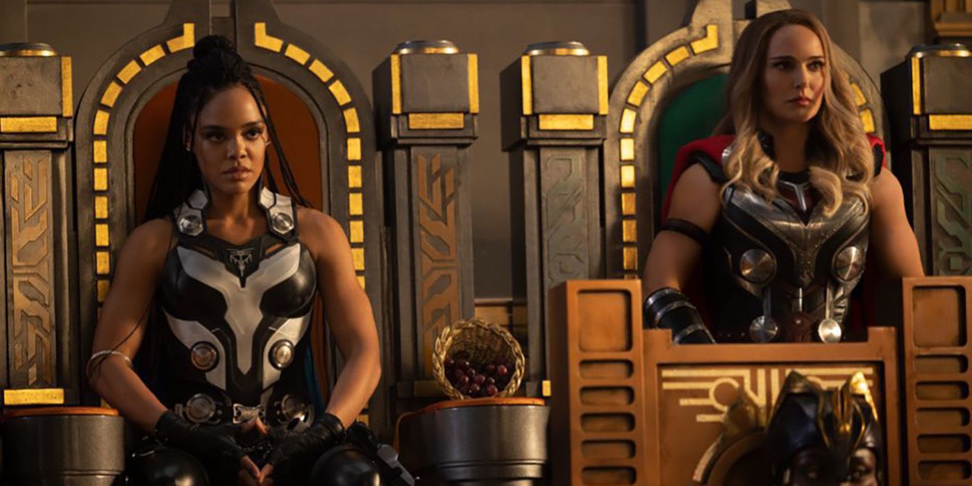 Valkyrie Meets Jane Foster In New Thor Love And Thunder Image