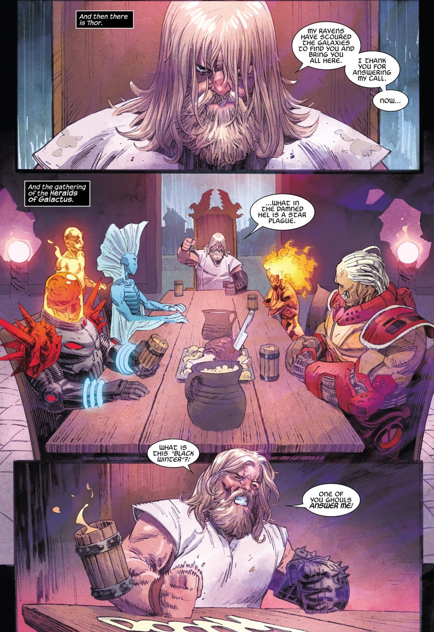 Thor Galactus Heralds Praeter
