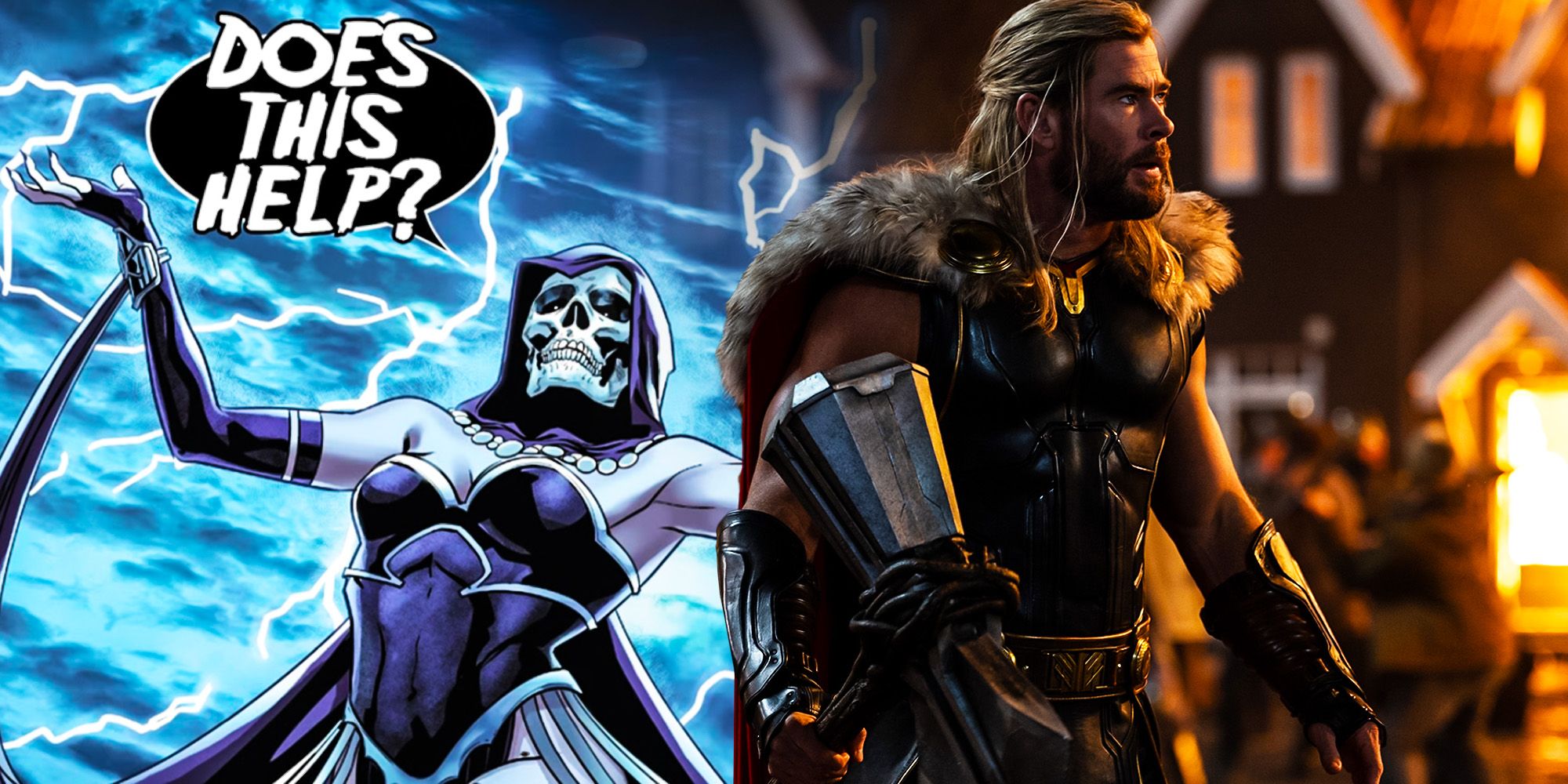 Thor love and thunder teases infinity war missing character lady death