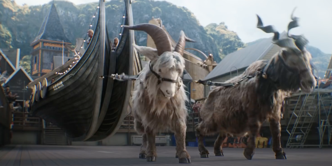 Thor&rsquo;s goats in Love and Thunder