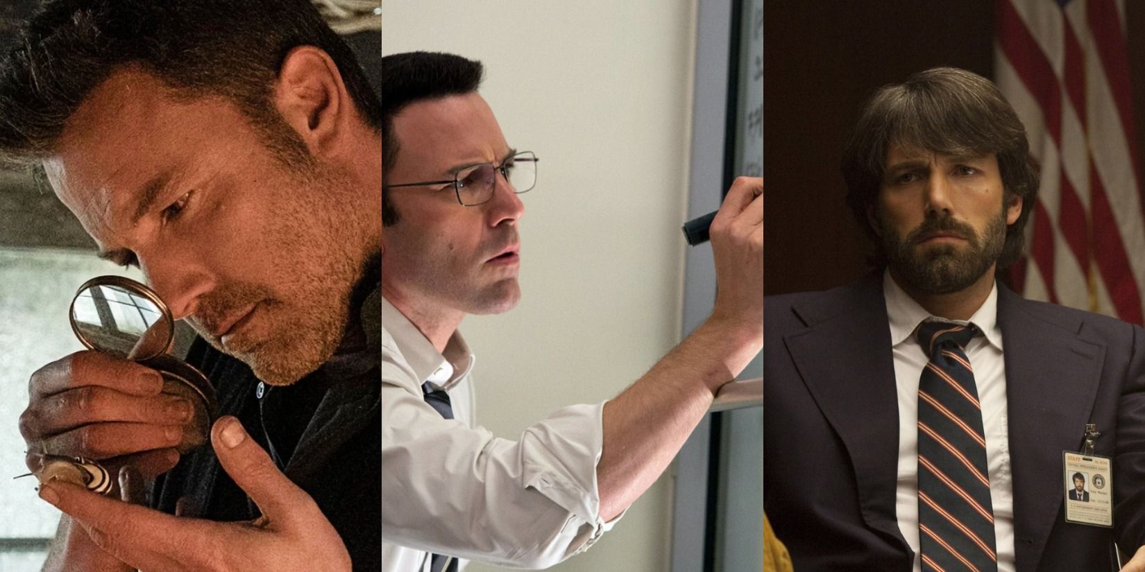 Ben Affleck in Deep Water, The Accountant, and Argo.