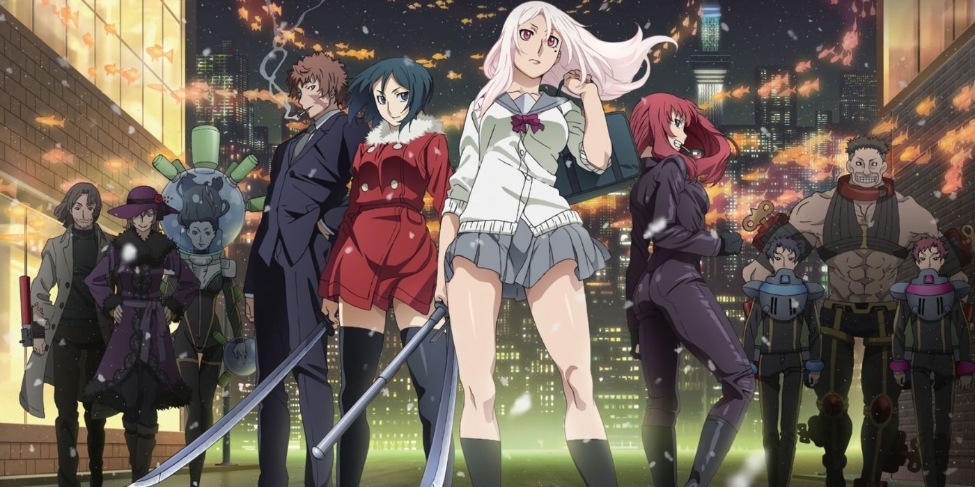 Characters from the anime Tokyo ESP.