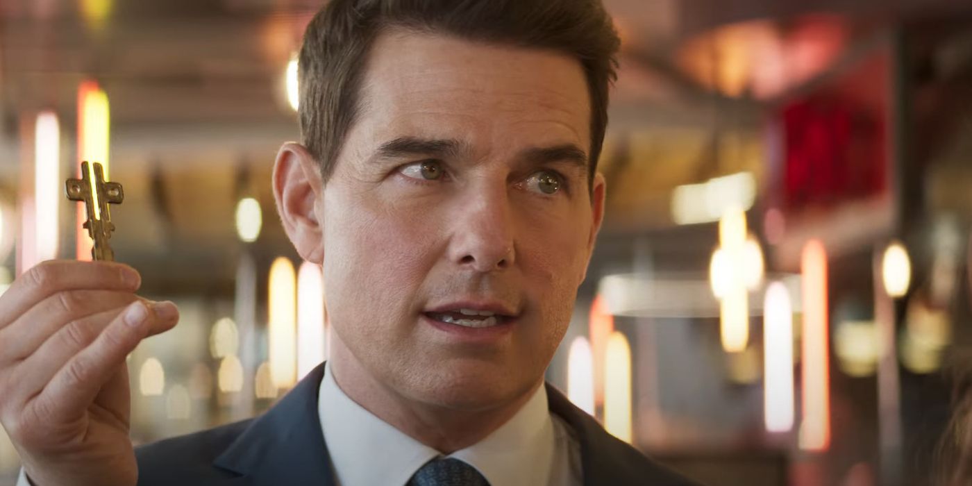 Tom Cruise as Ethan Hunt in Mission: Impossible 7 trailer