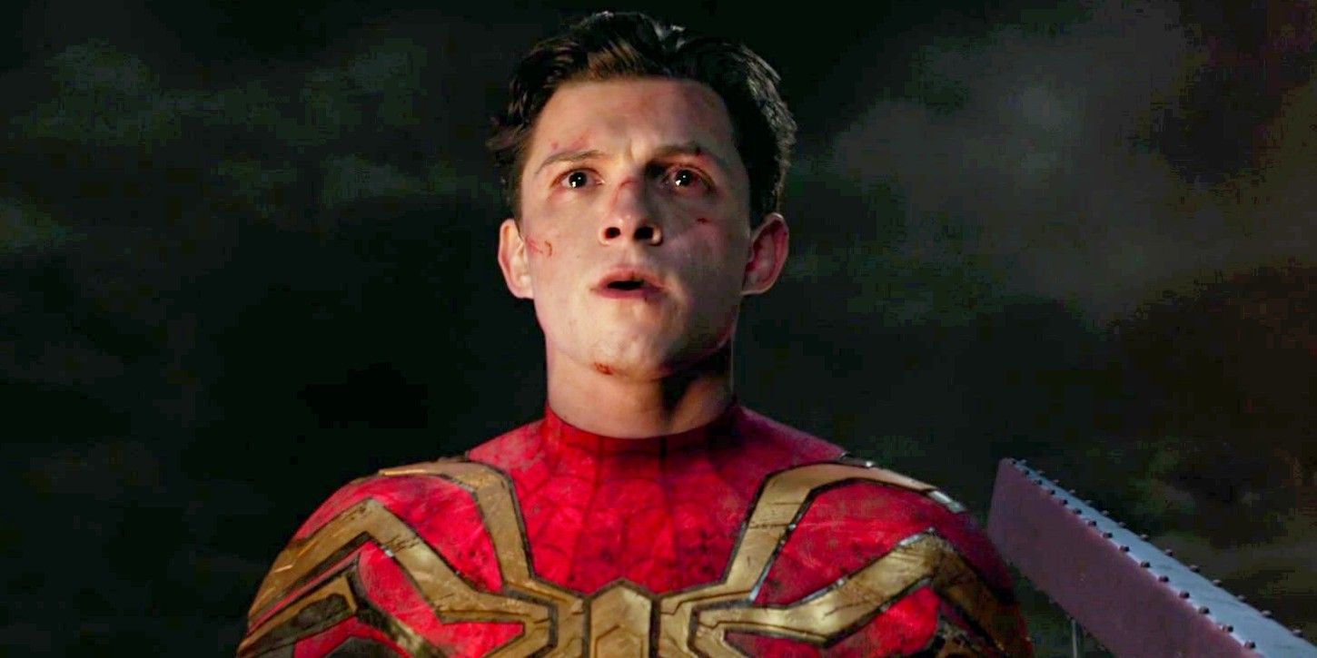 Tom Holland como Homem-Aranha em No Way Home