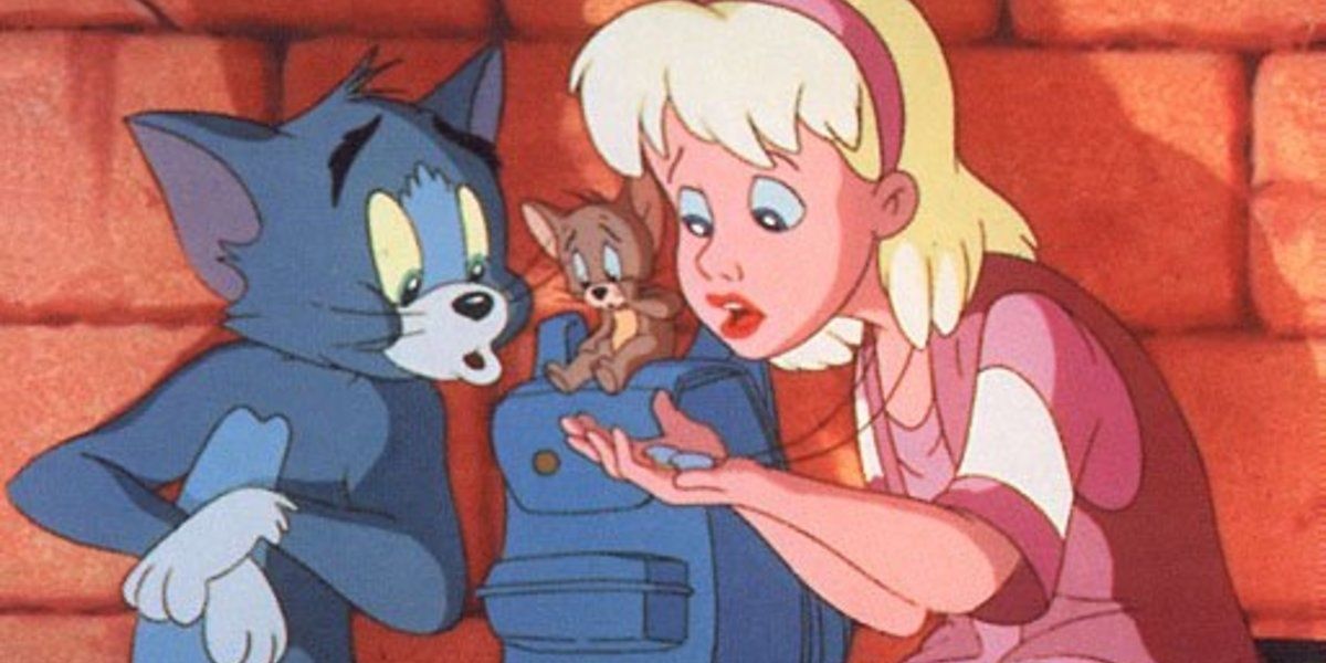 Tom and Jerry with Robin in Tom And Jerry The Movie 