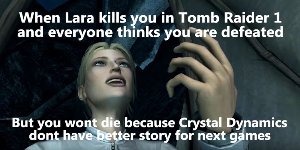 Tomb Raider 1 Natla meme
