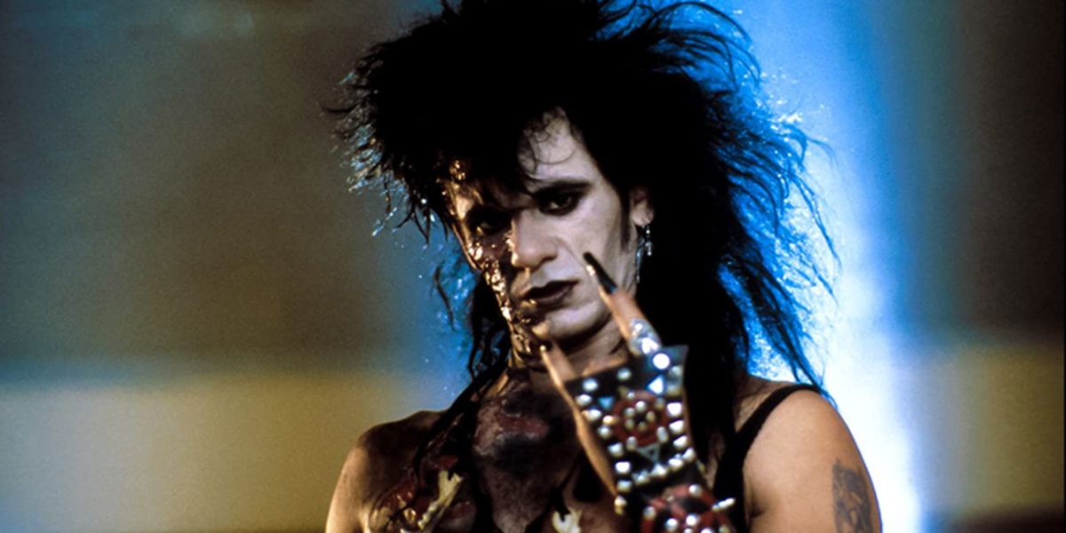 Tony Fields as resurrect rockstar Sammi Curr in Trick or Treat
