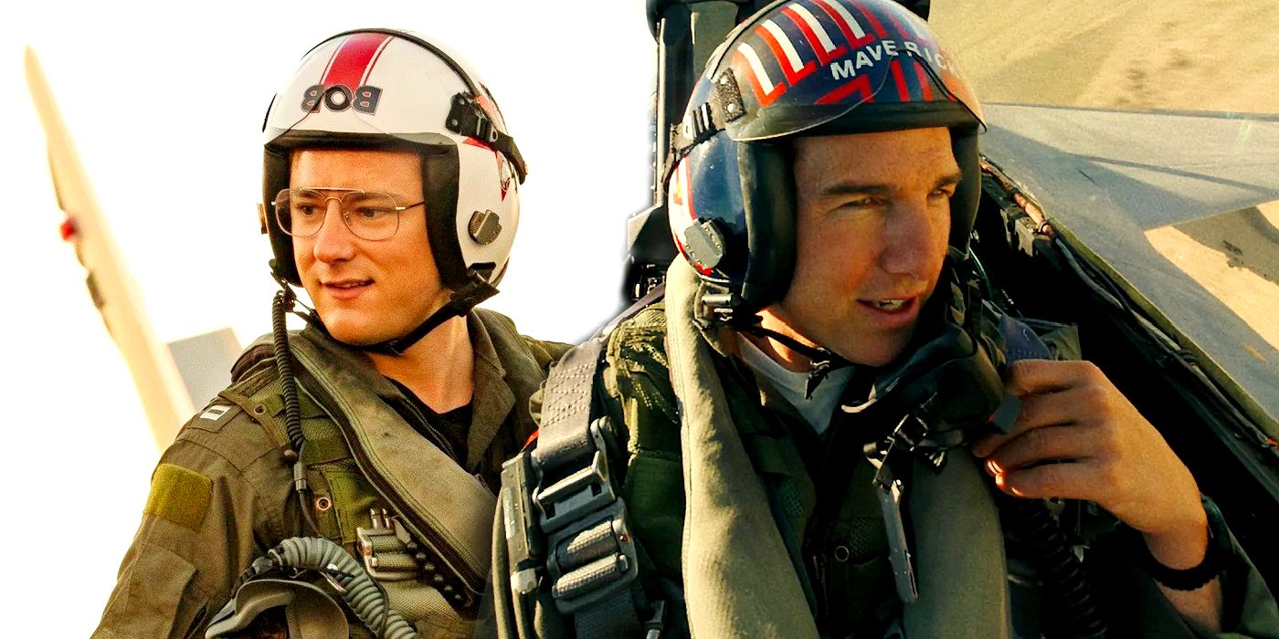 Top Gun Maverick Bob and Tom Cruise