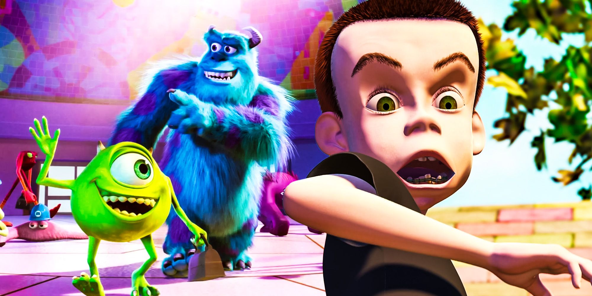 Toy story monsters inc pixar crossover