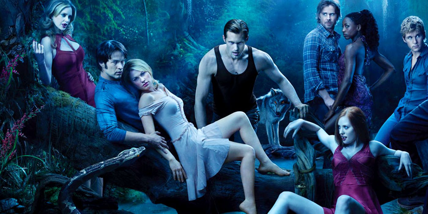 A posed cast photo of True Blood