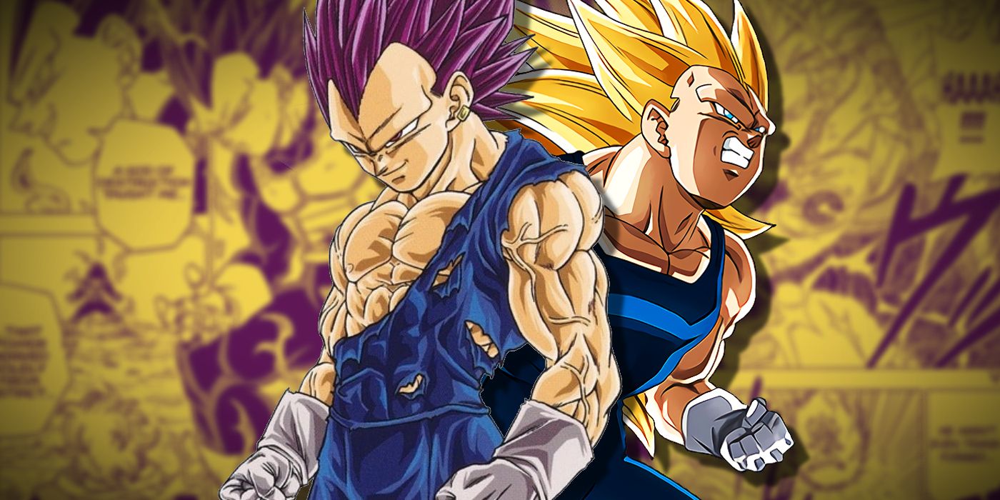 Super Saiyan 3 Goku + Super Saiyan 2 Vegeta. 