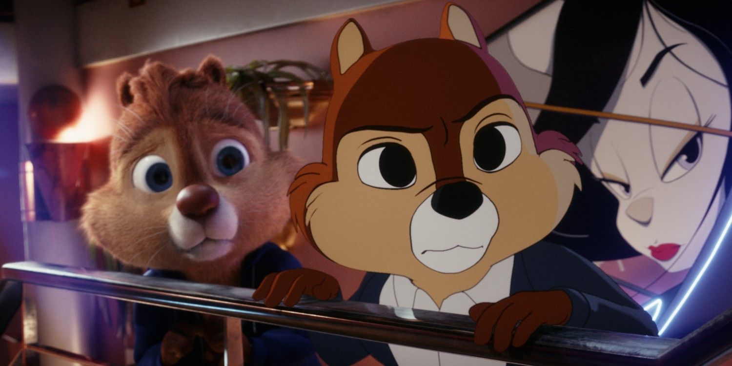 Voices of Andy Samberg and John Mulaney in Chip n Dale Rescue Rangers