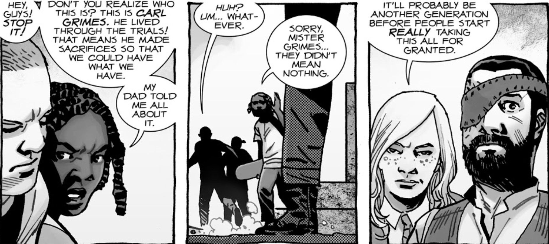 Walking Dead Carl The Trials Image Comics