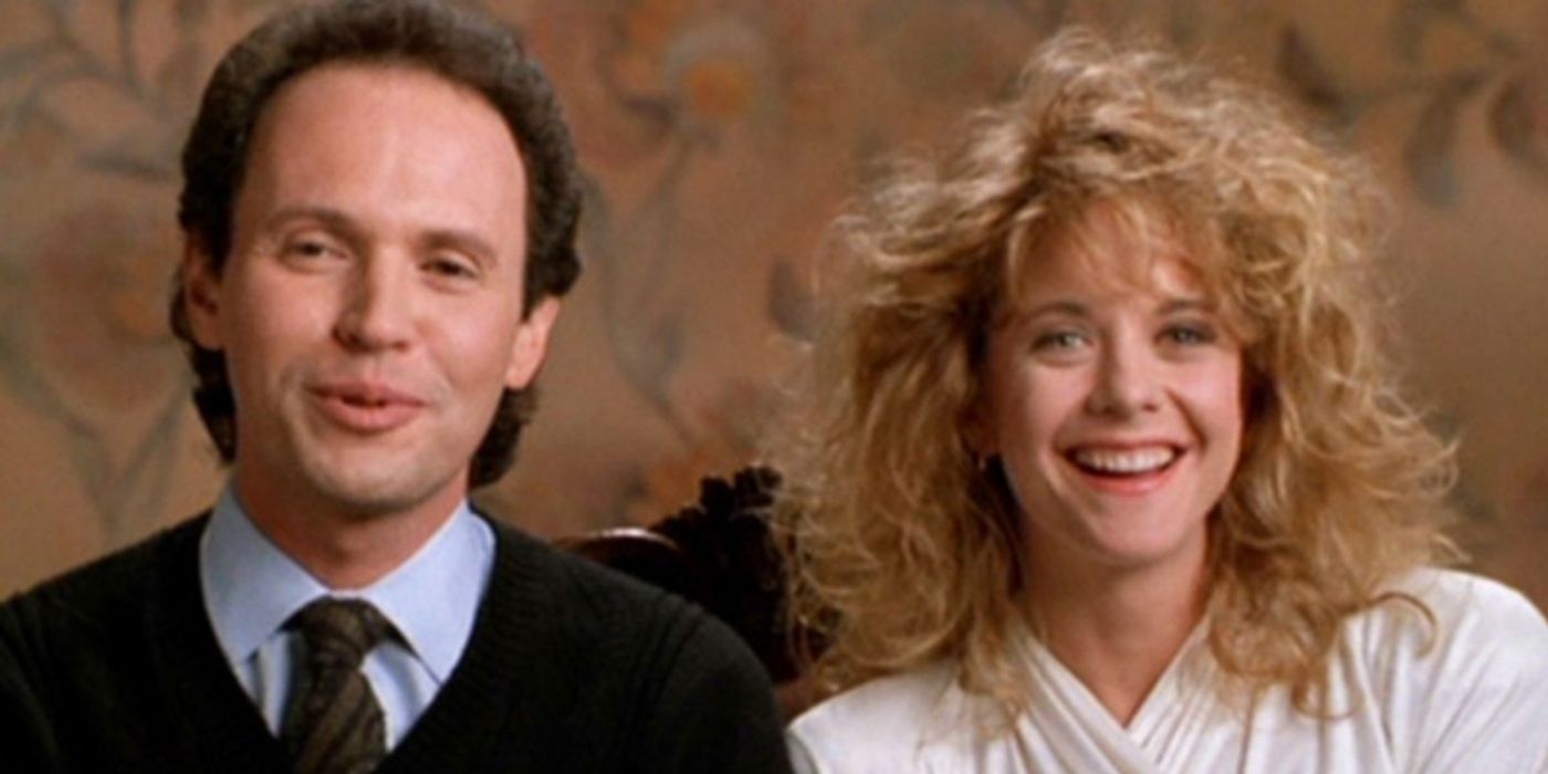 Billy Crytal and Meg Ryan laughing