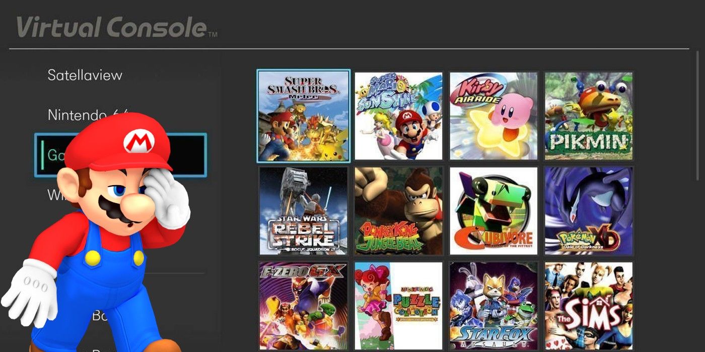 Virtual console games for 2024 switch