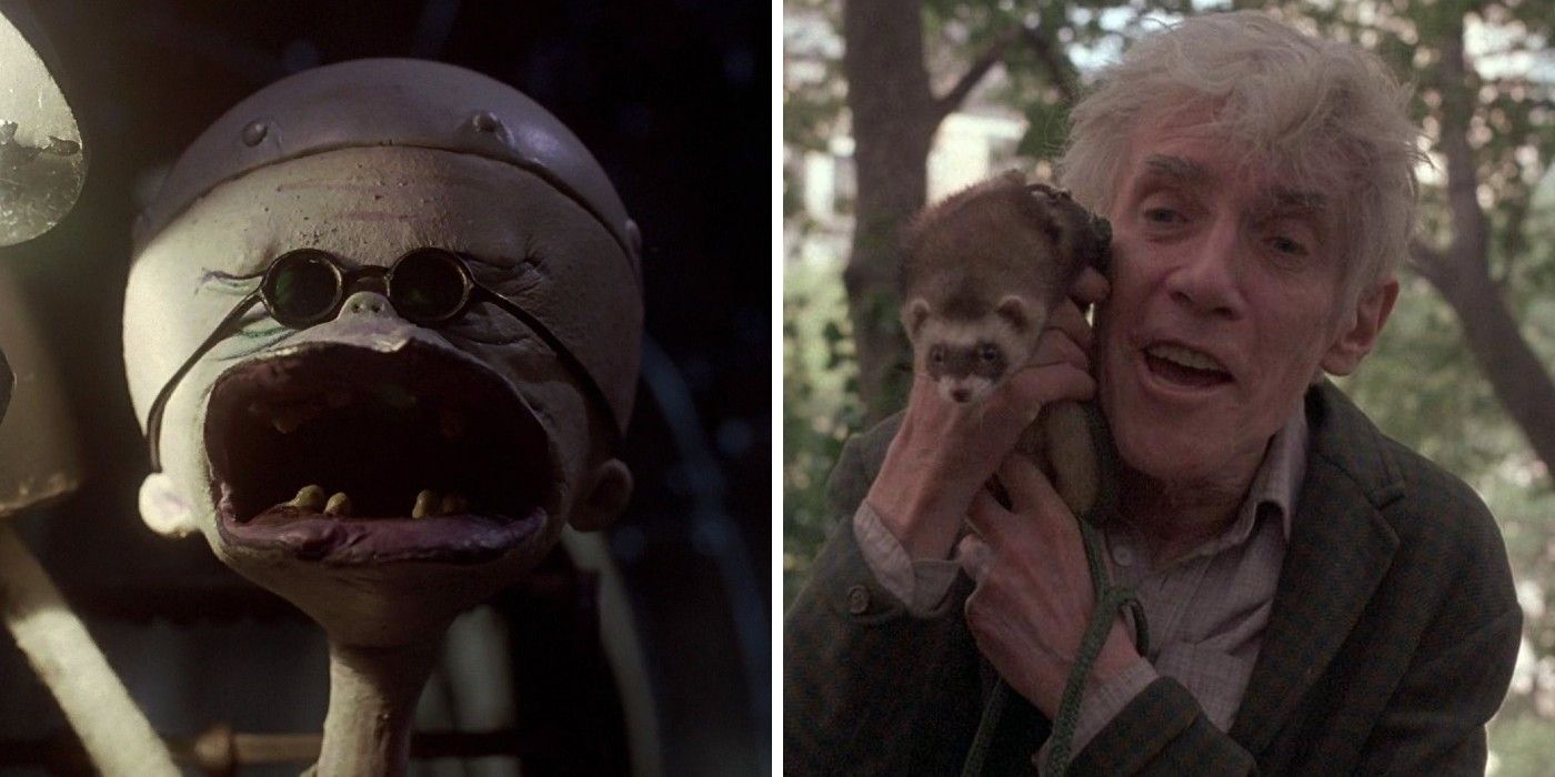 William Hickey in The Nightmare Before Christmas and Bright Lights Big City