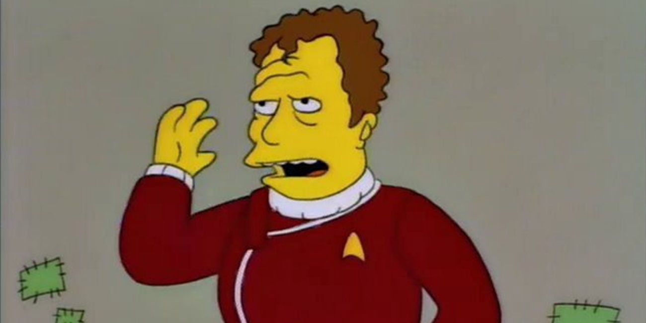 William Shatner auditions to play Mr Burns in The Simpsons