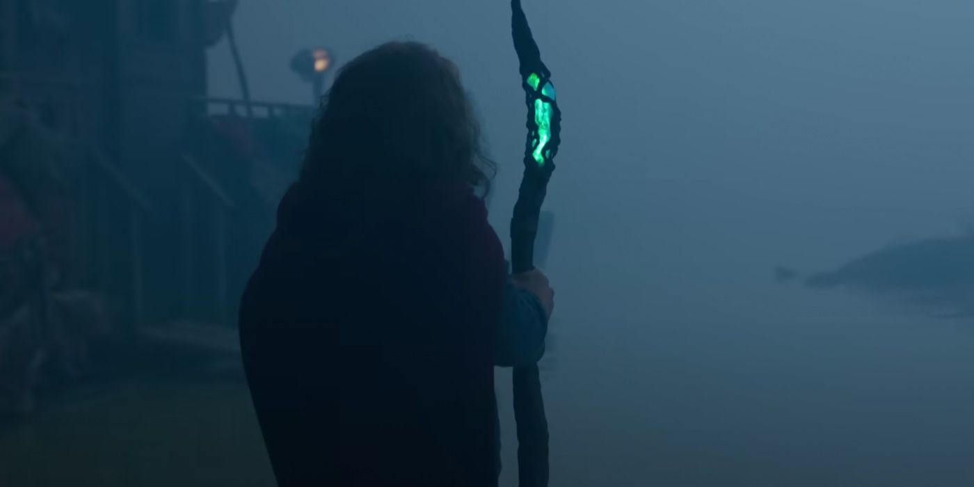 Willow holds a staff in the Willow teaser.