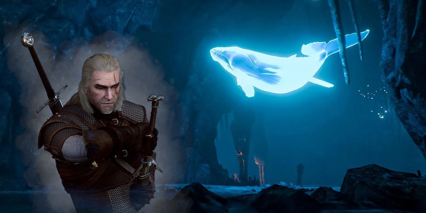 Witcher 3 Geralt Cave of Dreams