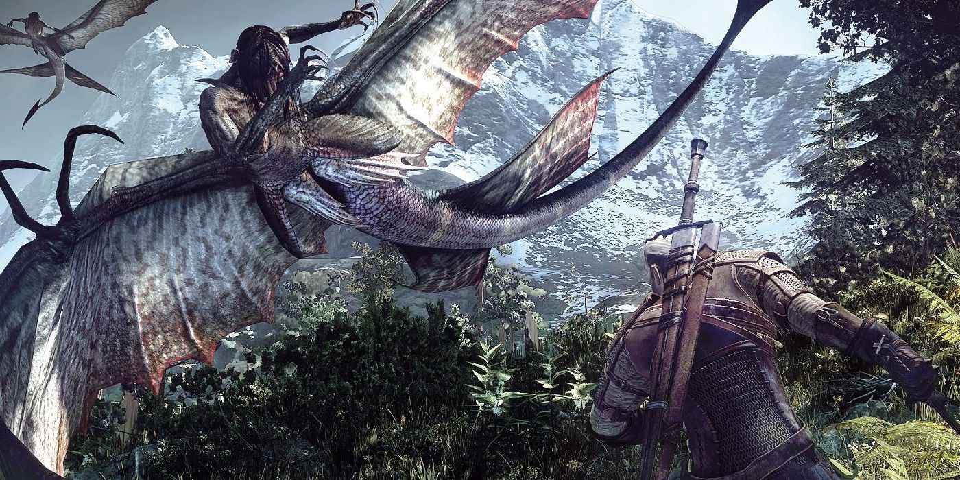 Witcher 3 Siren Monster Sights Geralt