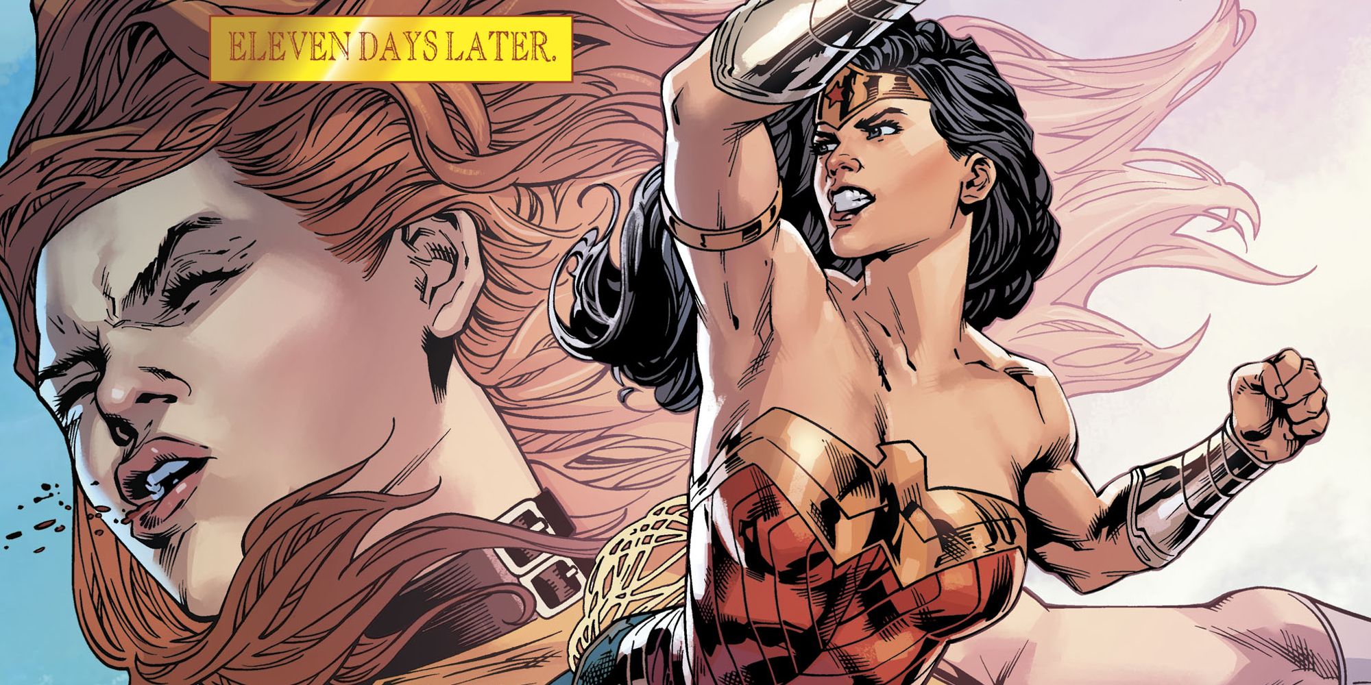 Wonder Woman fighting Giganta in Wonder Woman (2016) #31