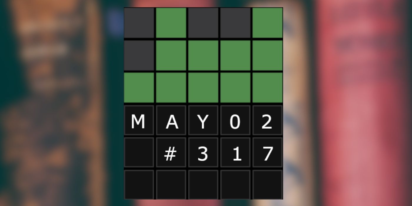 Wordle 317 May 2, 2022 Hints & Answer