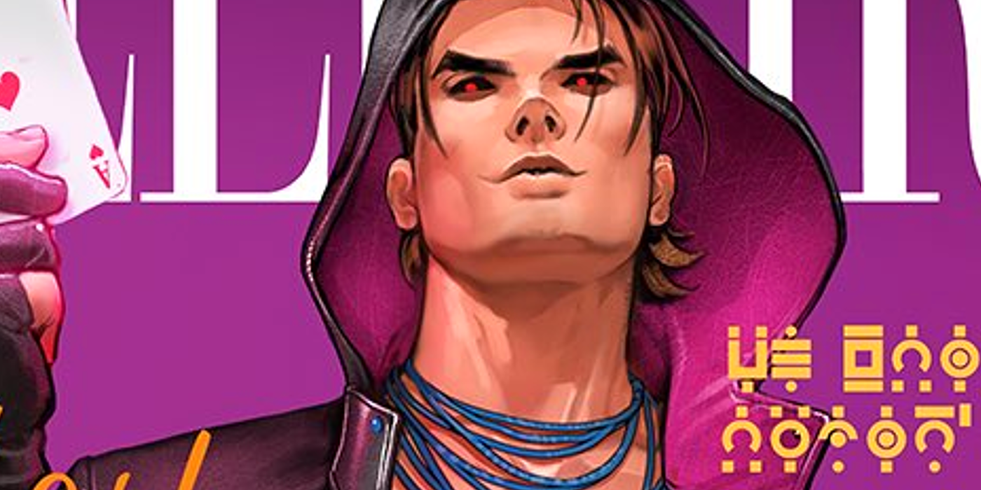 XMen's Gambit Stuns in Official Cover Art of New Hellfire Gala Costume