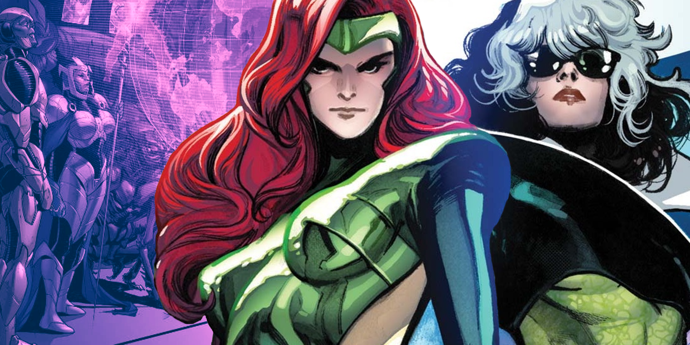 X-Men Jean Grey Rogue Aliens