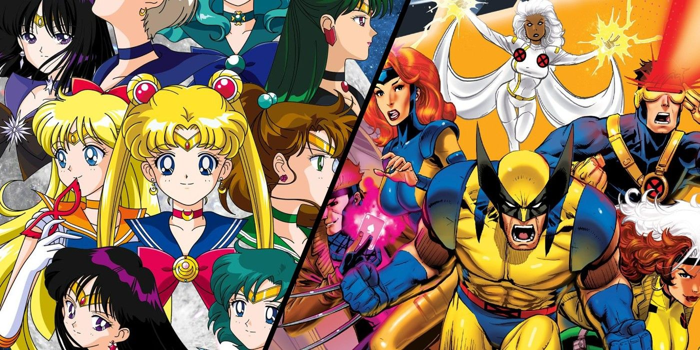 X-Men Sailor Moon 90s Featured Image
