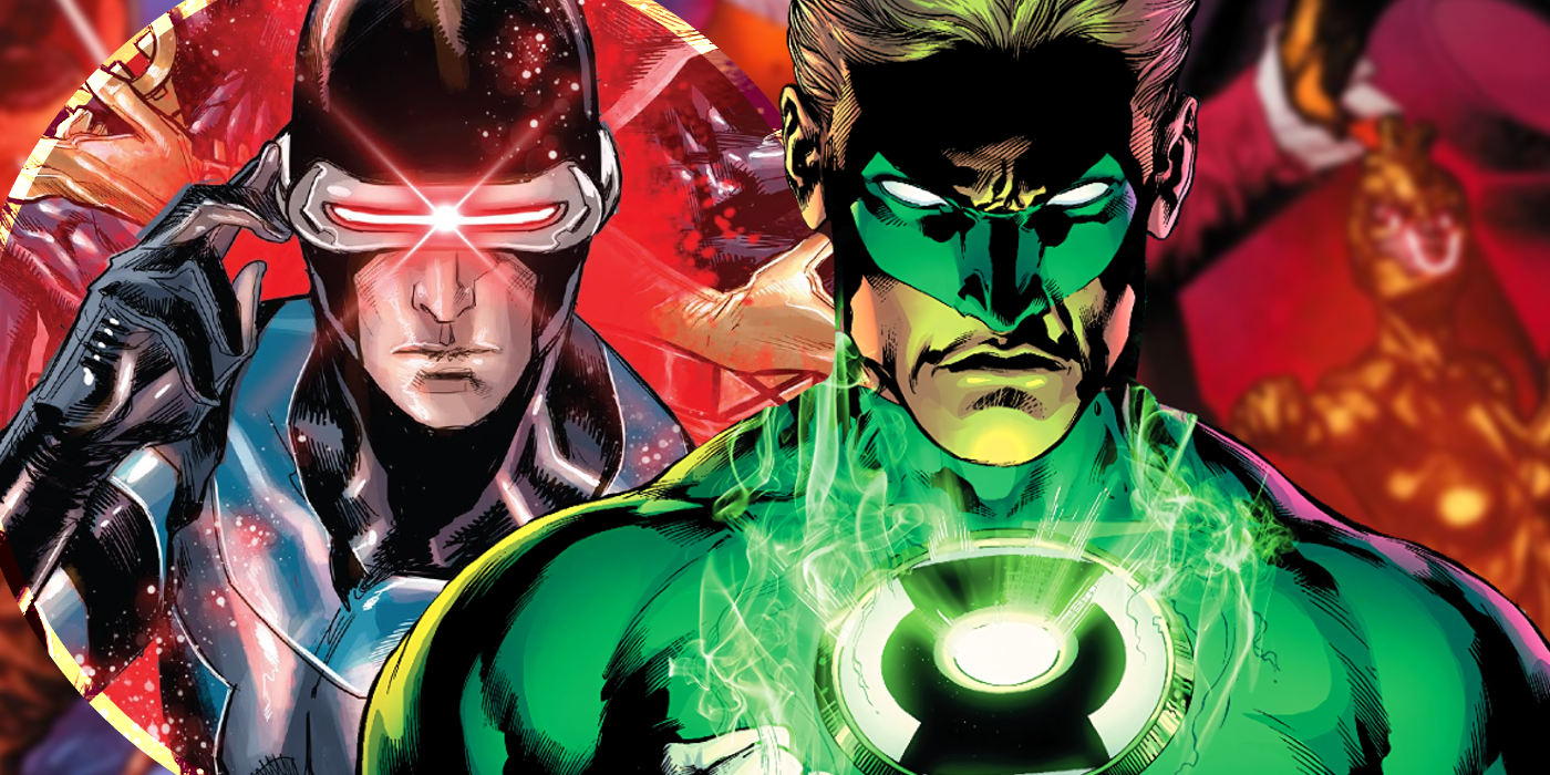 X-Men vs Green Lantern Cyclops