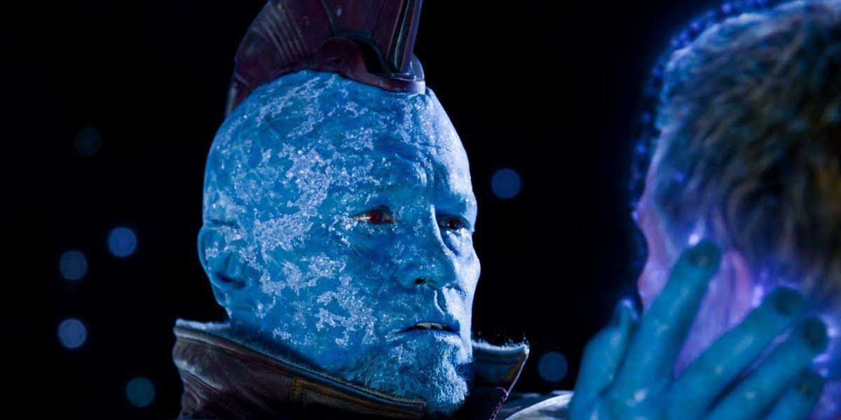 Yondu dying in space in Guardians of the Galaxy Vol. 2