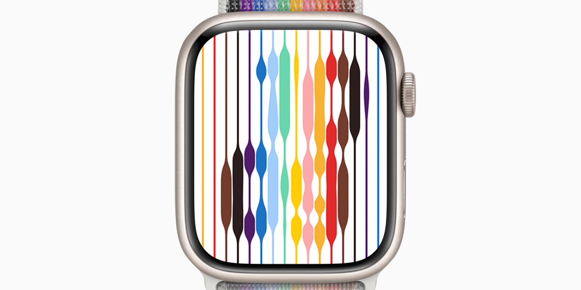 Apple Watch Pride Threads watch face for Pride Month 2022