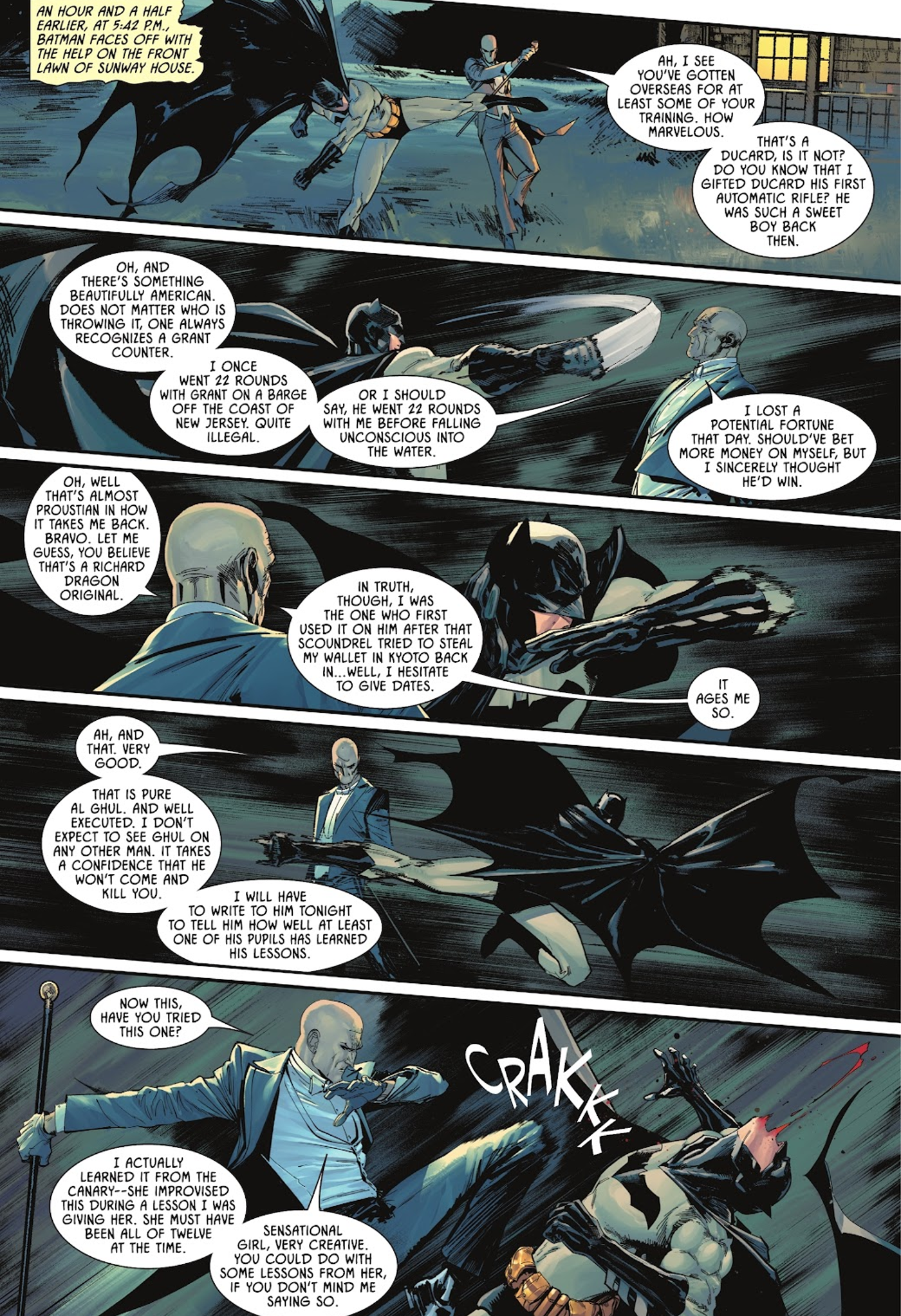 bATMAN VS THE HELP