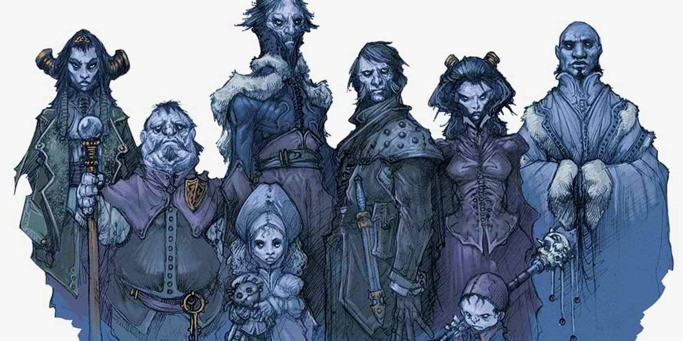 The barovian family in the Dungeons and Dragons one shot death house