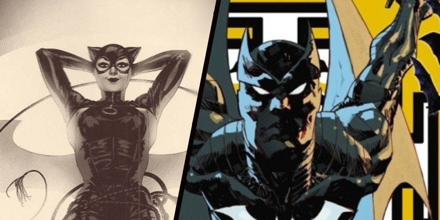 Batwing Luke Fox paired with Catwoman Selina Kyle