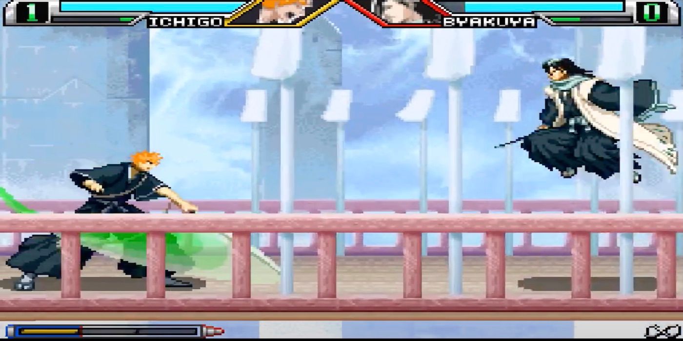 A screenshot from the game Bleach: The Blade of Fate