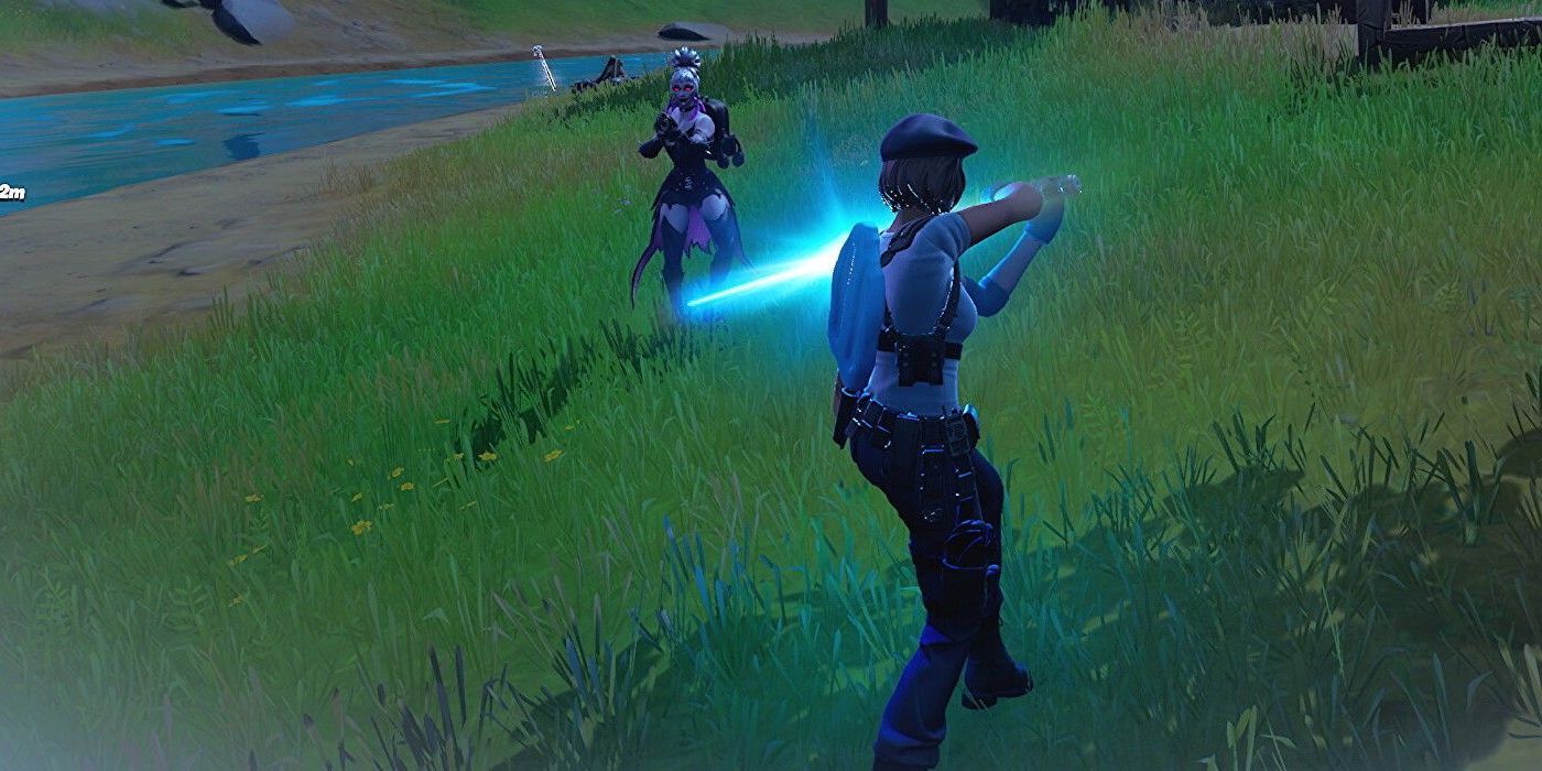 Fortnite Lightsaber Blocking