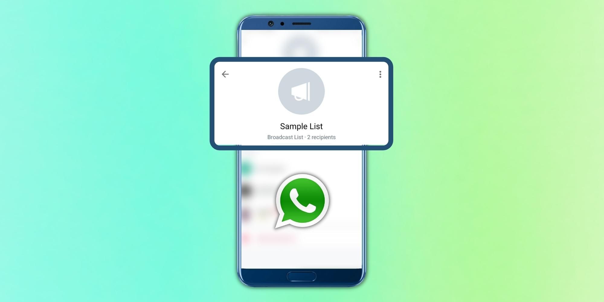 How To Create A Broadcast List On WhatsApp